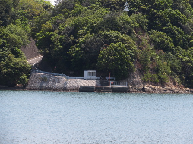 渡鹿野島の乗船場