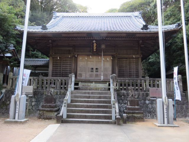 久麻久神社　拝殿